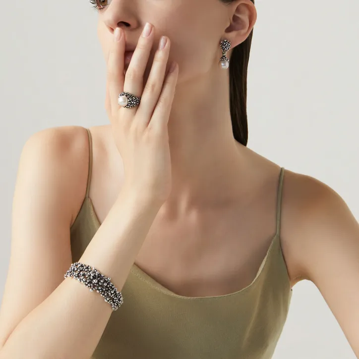 Set Anello Perlage