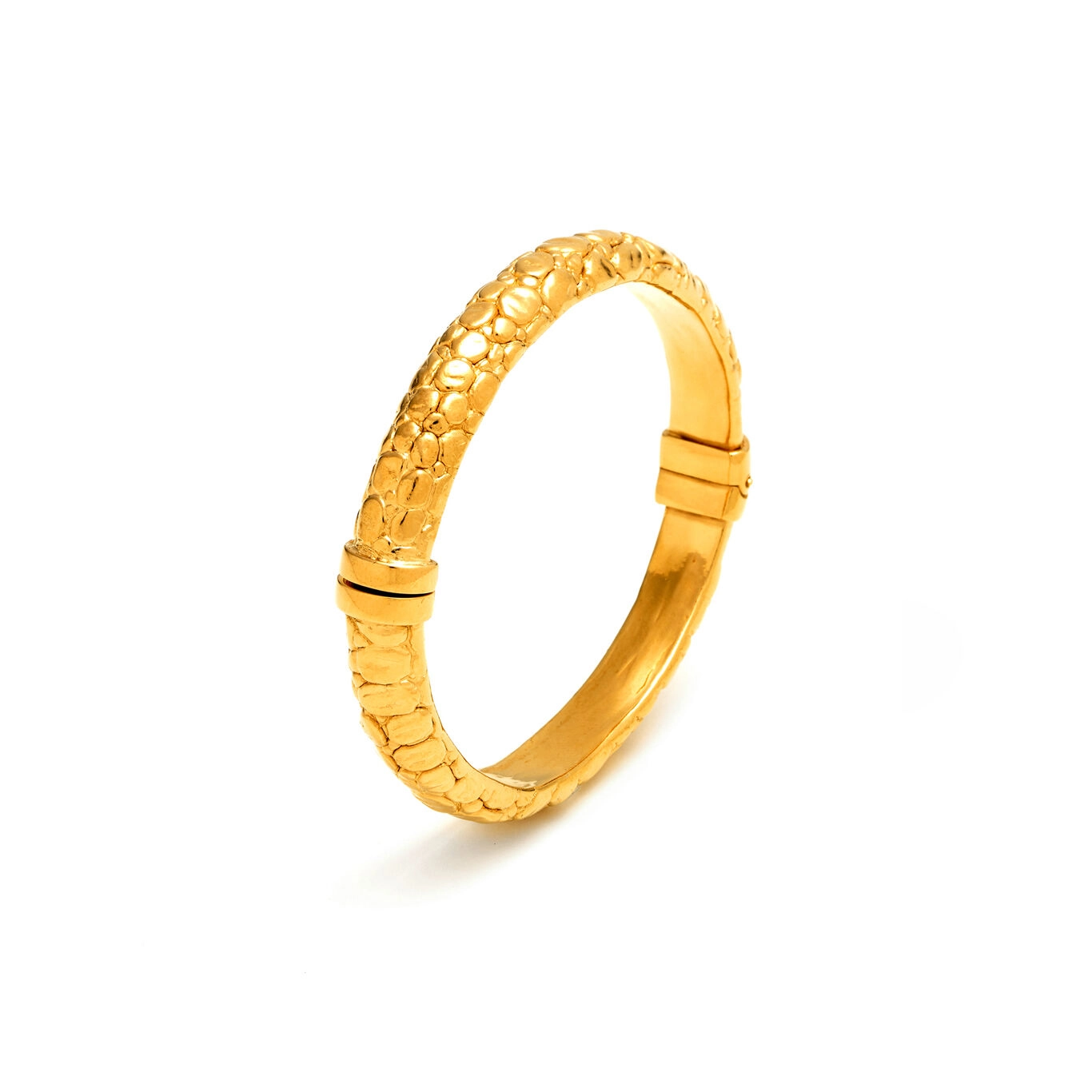 Bangle Croco Piccolo Oro