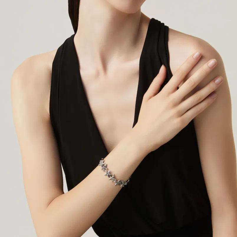 Bracciale Stelle Marine indossato