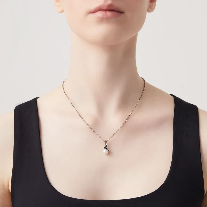 Collana Drops indossata