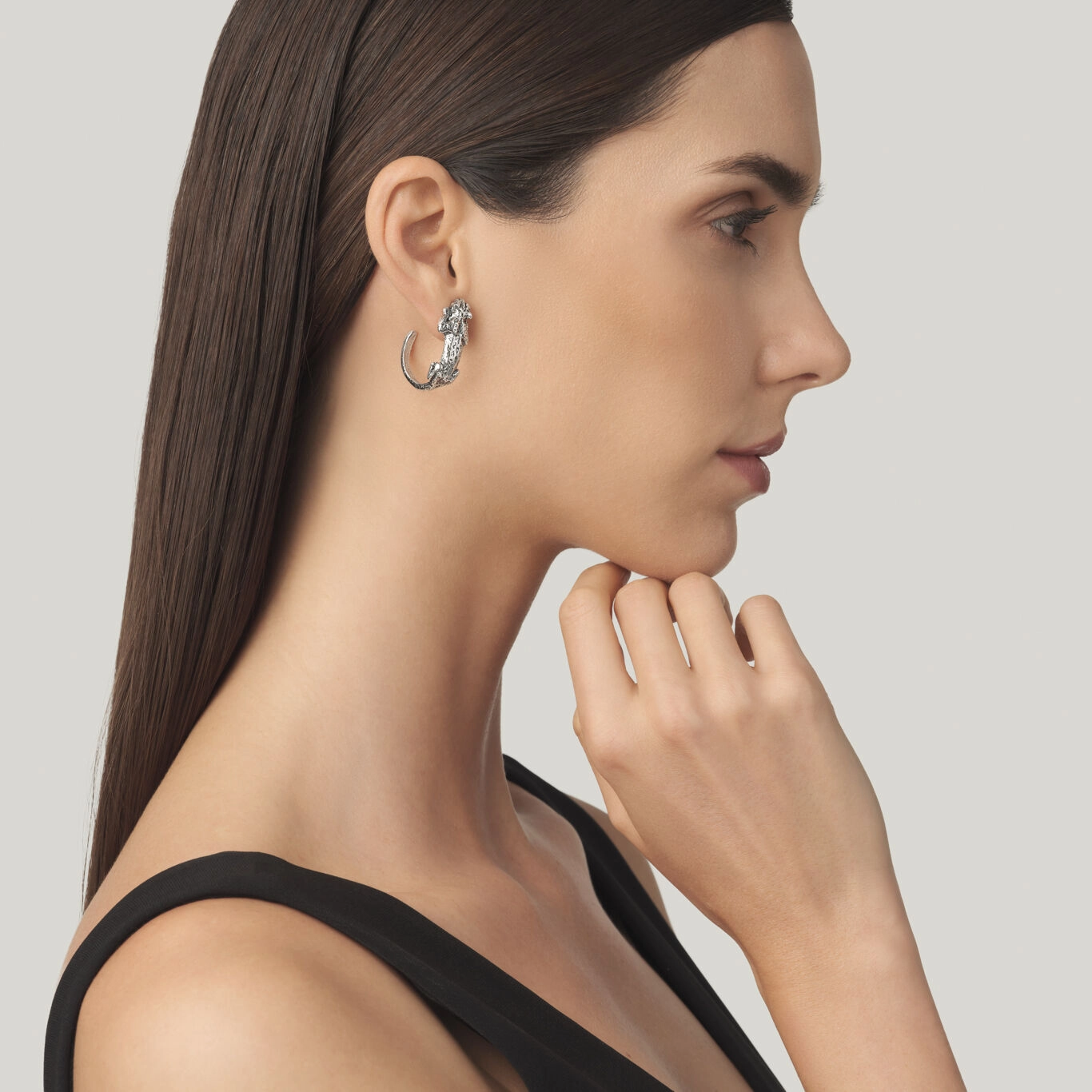 Foto indossata di Orecchinileopardo