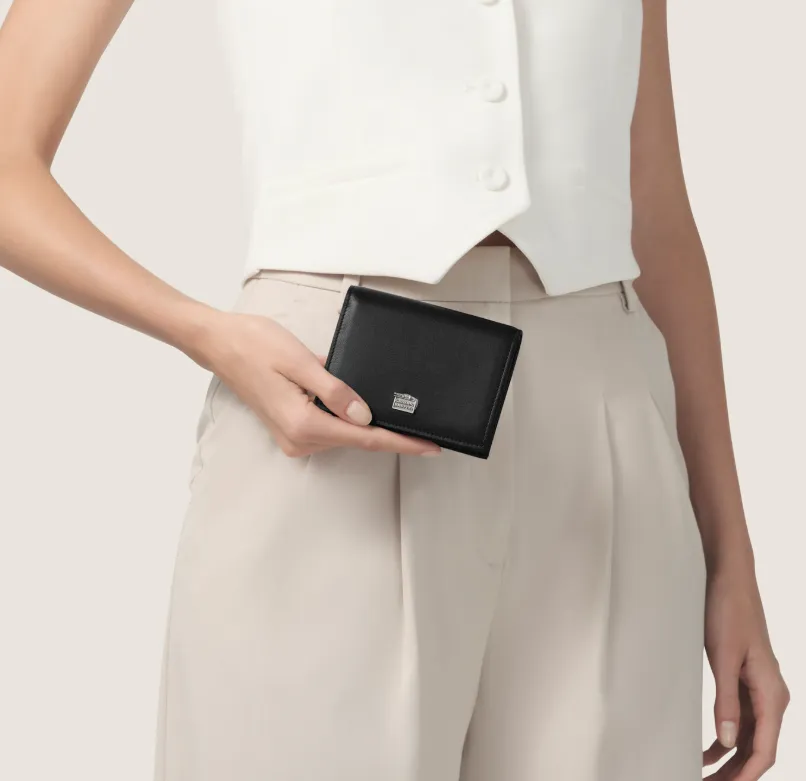 Portafoglio con Zip Interna in uso