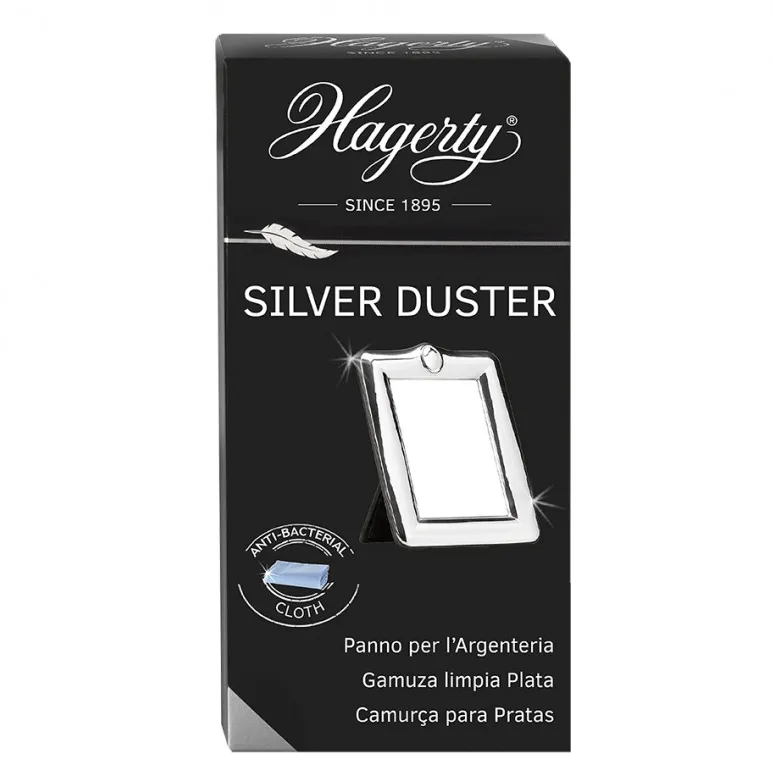 Silver Duster: Panno Professionale per la Pulizia dell'Argento