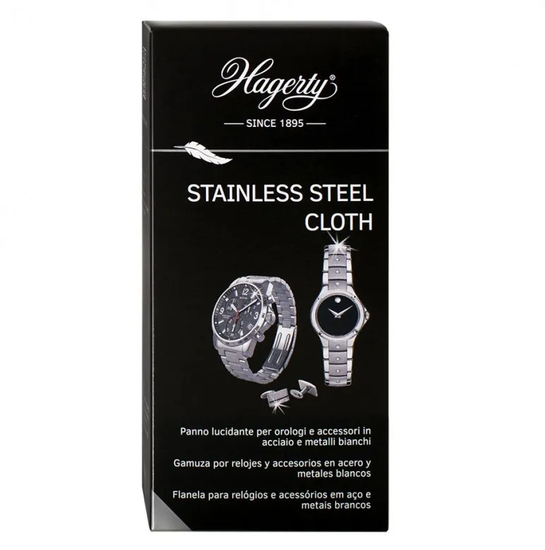 Stainless Steel Cloth: Panno Professionale per la Pulizia di Orologi ed Accessori